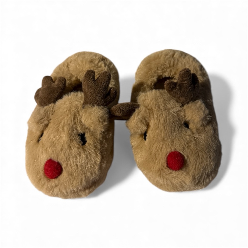 Toddler Reindeer Slippers